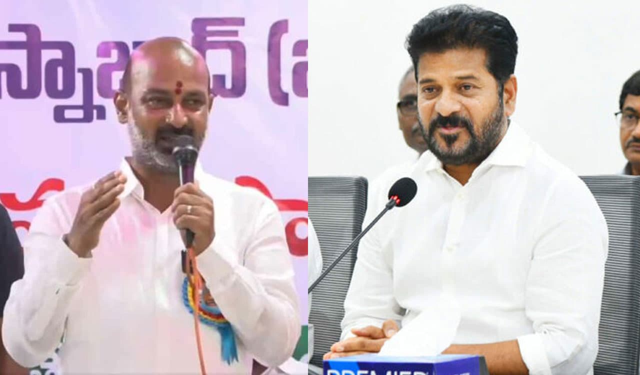 Revanth Reddy is Abhinava Goebbels - Union Minister Bandi Sanjay