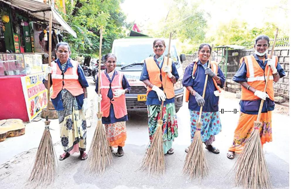 Municipal Workers’ Strike Across Andhra Pradesh Disrupts Civic Services!