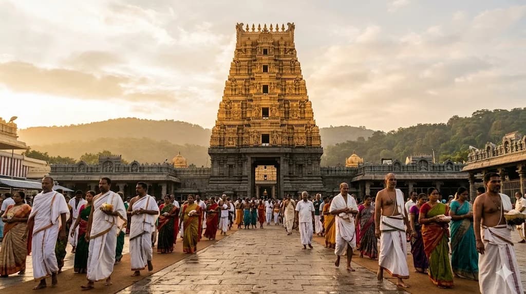 Festive Rush at Tirumala on the Occasion of Akshaya Tritiya