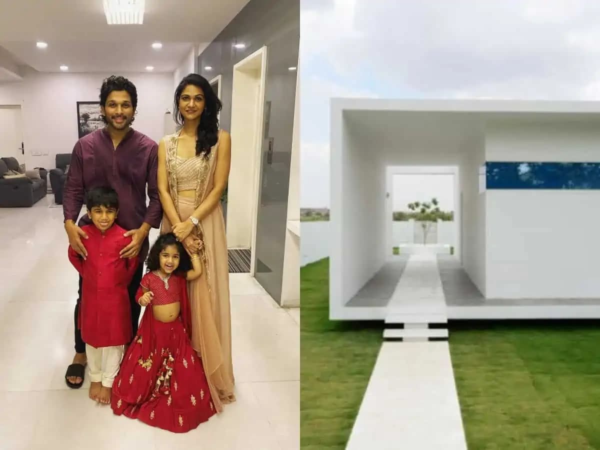 New House of Allu Arjun in Jubilee Hills..?