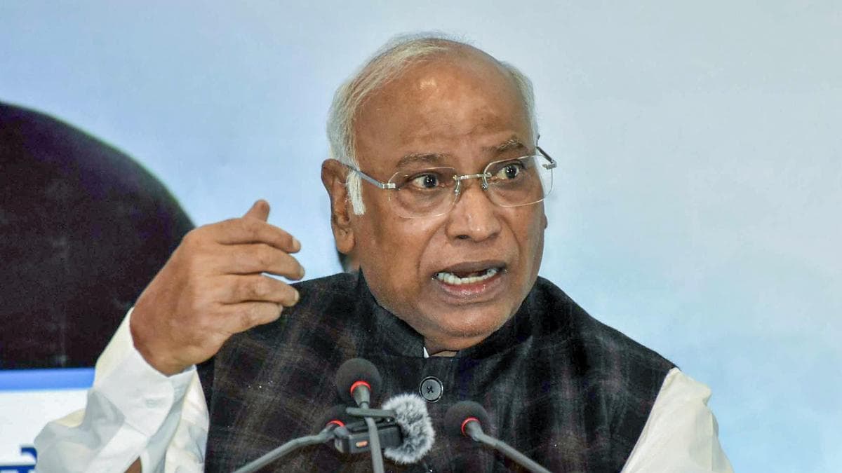 EC Issues Notice to AICC Chief Kharge