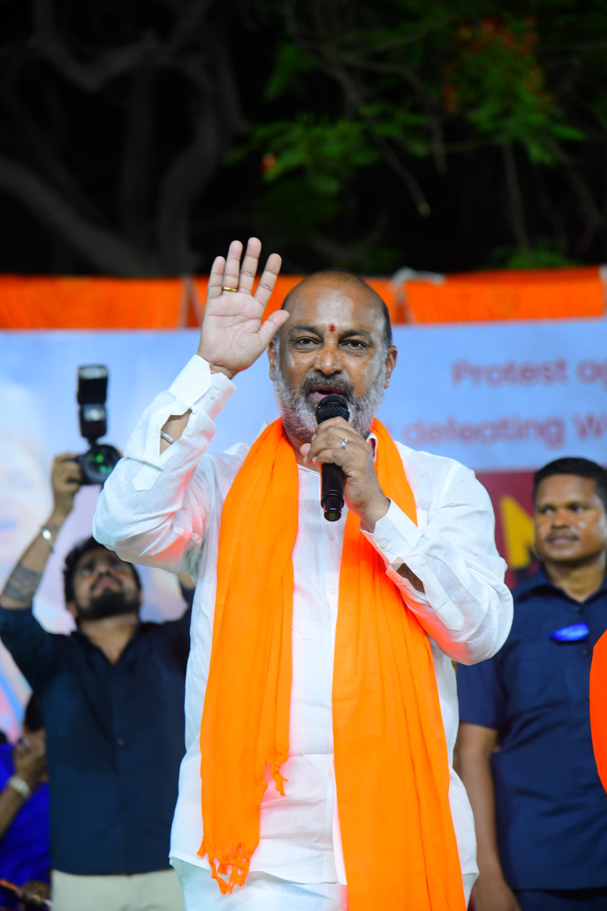 Revanth Reddy Betrayed Women’s Bill: Union Minister Bandi Sanjay