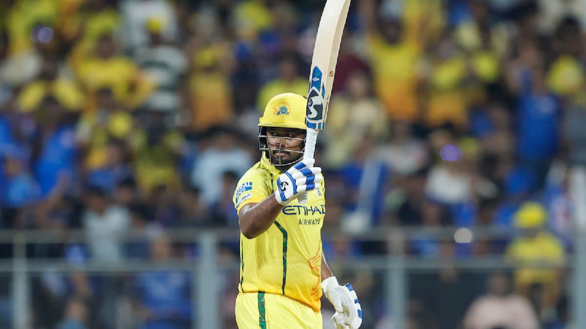 Sanju Samson’s Brilliant Century Powers CSK to 207 Against Mumbai Indians