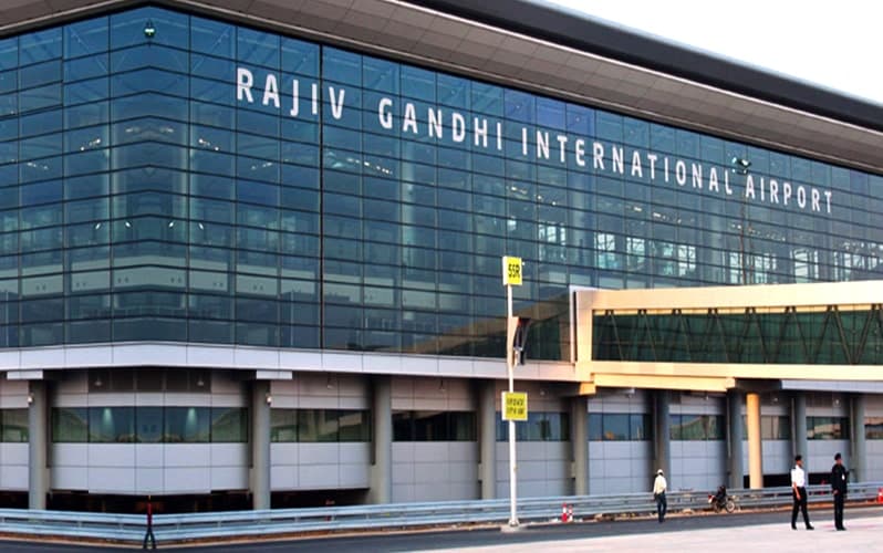 Airport Security on High Alert in Hyderabad..