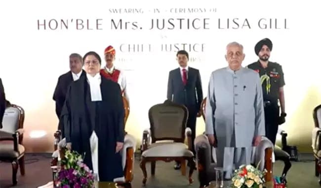 Lisa Gill Appointed as New Chief Justice of Andhra Pradesh High Court