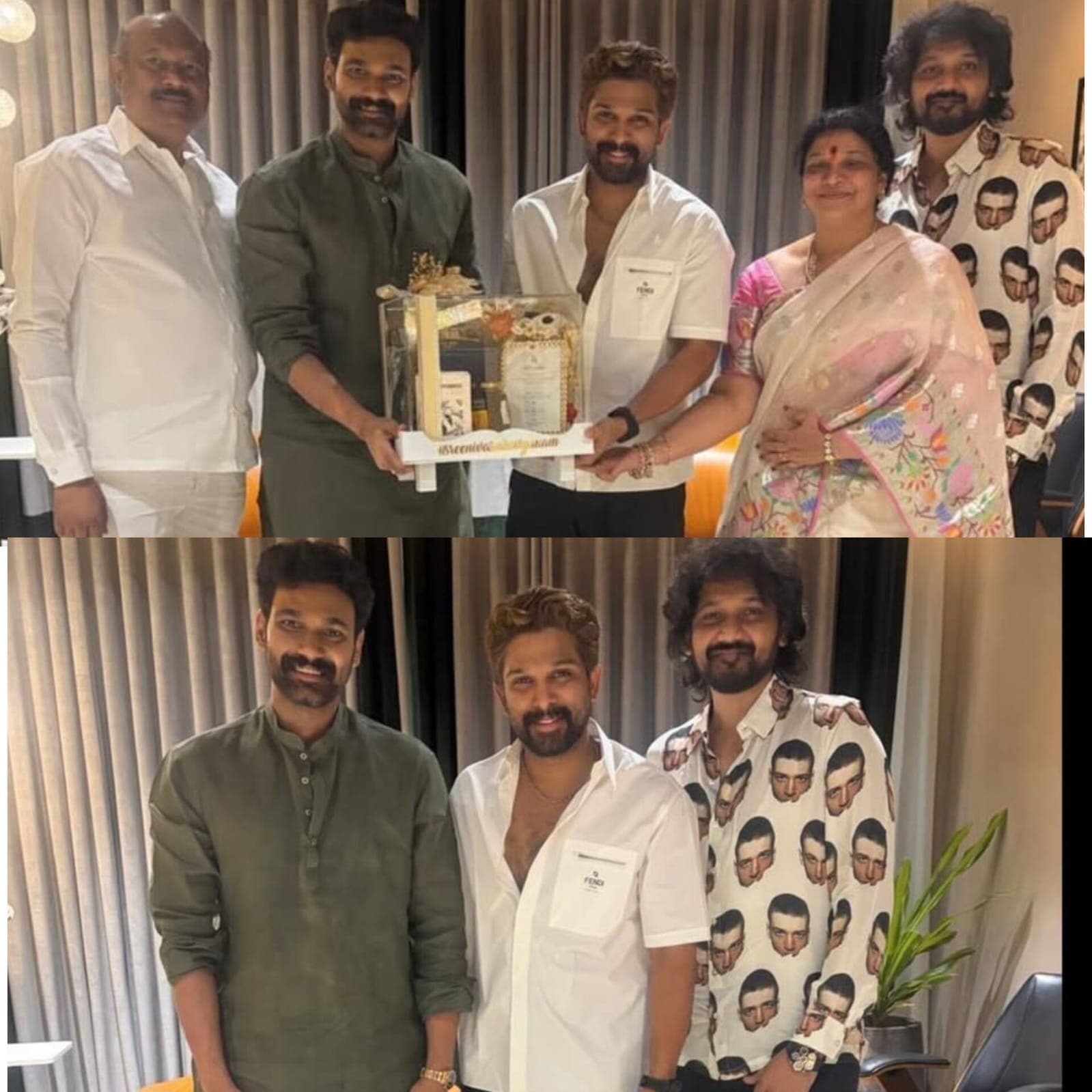 Bellamkonda Sreenivas Personally Invites Allu Arjun to His Wedding