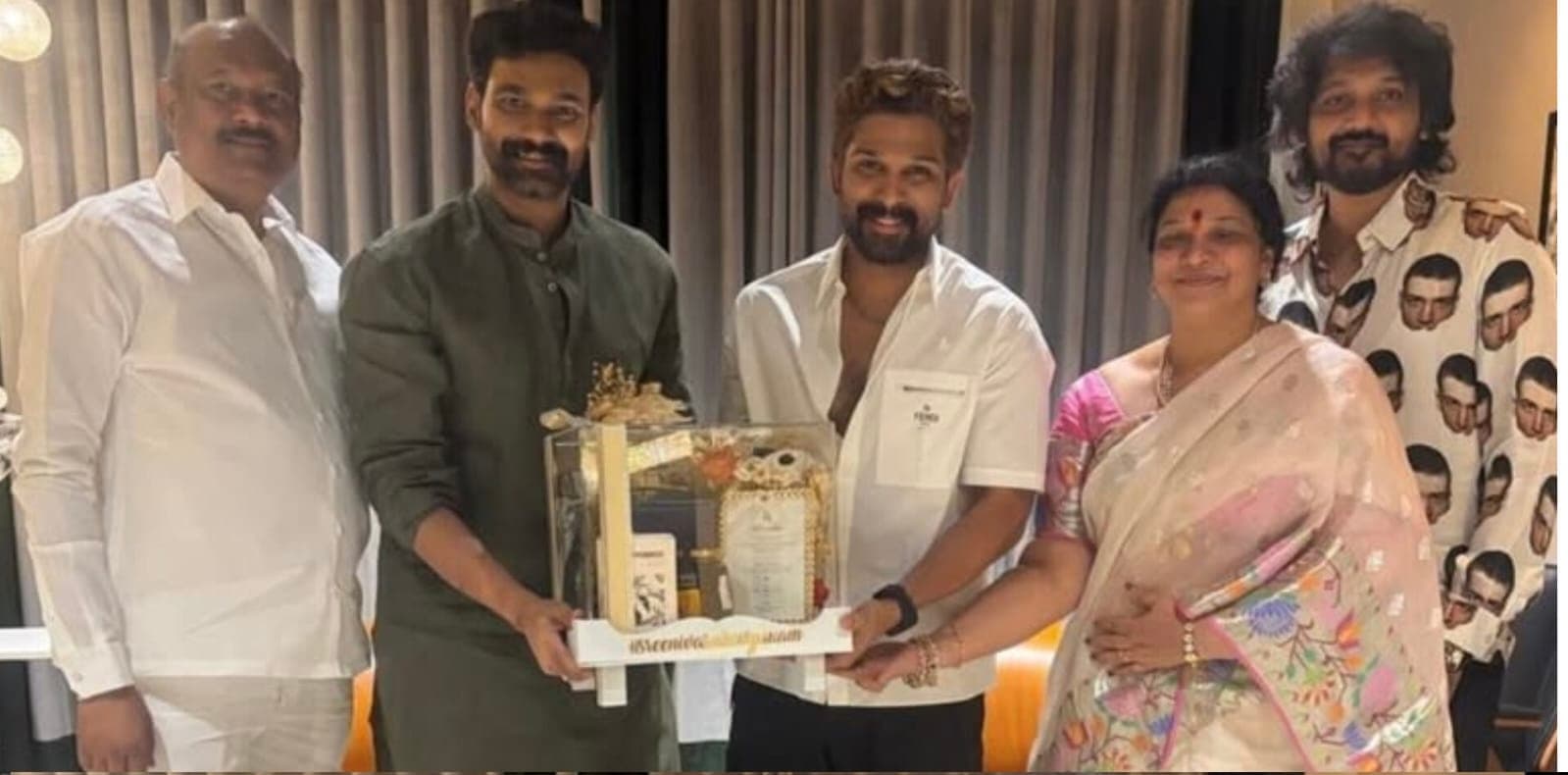 Bellamkonda Sreenivas Personally Invites Allu Arjun to His Wedding