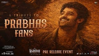 Rebel Star Prabhas Fans Special Mashup | The RajaSaab Pre-Release Event 