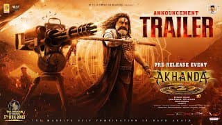 Akhanda Thaandavam Pre-Release Event Announcement Trailer | NBK | Boyapati Srinu