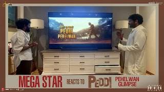 Mega Star Chiranjeevi Garu Reacts to Peddi Pehelwan Glimpse | PEDDI | Ram Charan | Buchi Babu Sana