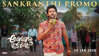 Anaganaga Oka Raju - Sankranthi Promo | Naveen Polishetty | Meenakshi | Naga Vamsi S