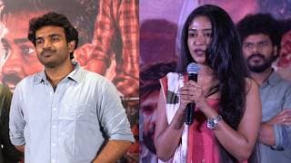 Heoine vedha jalandhar Speech at Thimaraju palli Success Meet