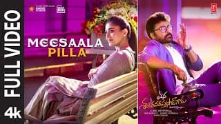 Full Video: Meesaala Pilla | Mana ShankaraVaraPrasad Garu | Chiranjeevi | Nayanthara | Bheems Music