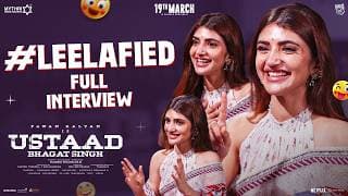 Sreeleela Unfiltered Interview | Ustaad Bhagat Singh | Pawan Kalyan | Harish Shankar
