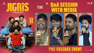 JIGRIS Movie Team Q&A Session With Media at Pre-Release Event