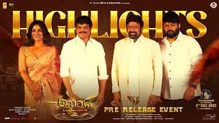 Akhanda Thaandavam Grand Pre-Release Event Highlights | NBK | Boyapati Srinu | Thaman |Shreyas Media