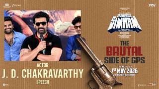 Actor J. D. Chakravarthy Hilarious Speech at Gaayapadda Simham The Brutal Side Of GPS |Shreyas Media
