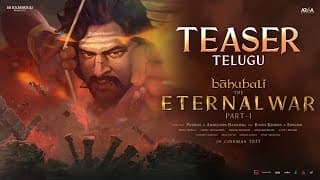 Baahubali - The Eternal War Part 1 Teaser (Telugu) | Prabhas | Ishan Shukla | SS Rajamouli | 2027