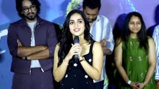 Heroine Sakkshi Mhadolkar Speech @Sayyare Song Launch Event | Roshan Kanakala | Sandeep Raj