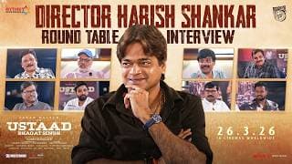 Director Harish Shankar Round Table Interview | Ustaad Bhagat Singh | Pawan Kalyan | Devi Sri Prasad