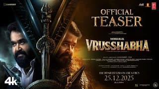 Vrusshabha Official Teaser | Mohanlal as a King | Directed by Nanda Kishore | 25th December | Sam CS