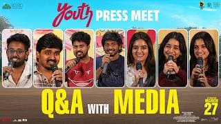 Q&A With Media at Youth Movie Press Meet | Ken Karunaas | GV Prakash Kumar | Shreyas Media
