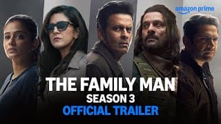 The Family Man S3 - Official Trailer | Raj & DK | Manoj Bajpayee, Jaideep Ahlawat | Prime Video IN