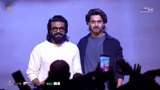 Mega Power Star Ram Charan & Roshan Grand Entry at Champion Trailer Launch Event