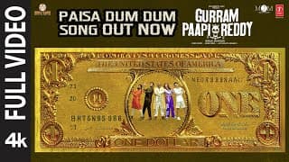  Full Video: Paisa Dum Dum | Gurram Paapi Reddy | Naresh Agastya,Faria A | Krishna Saurabh | Murali
