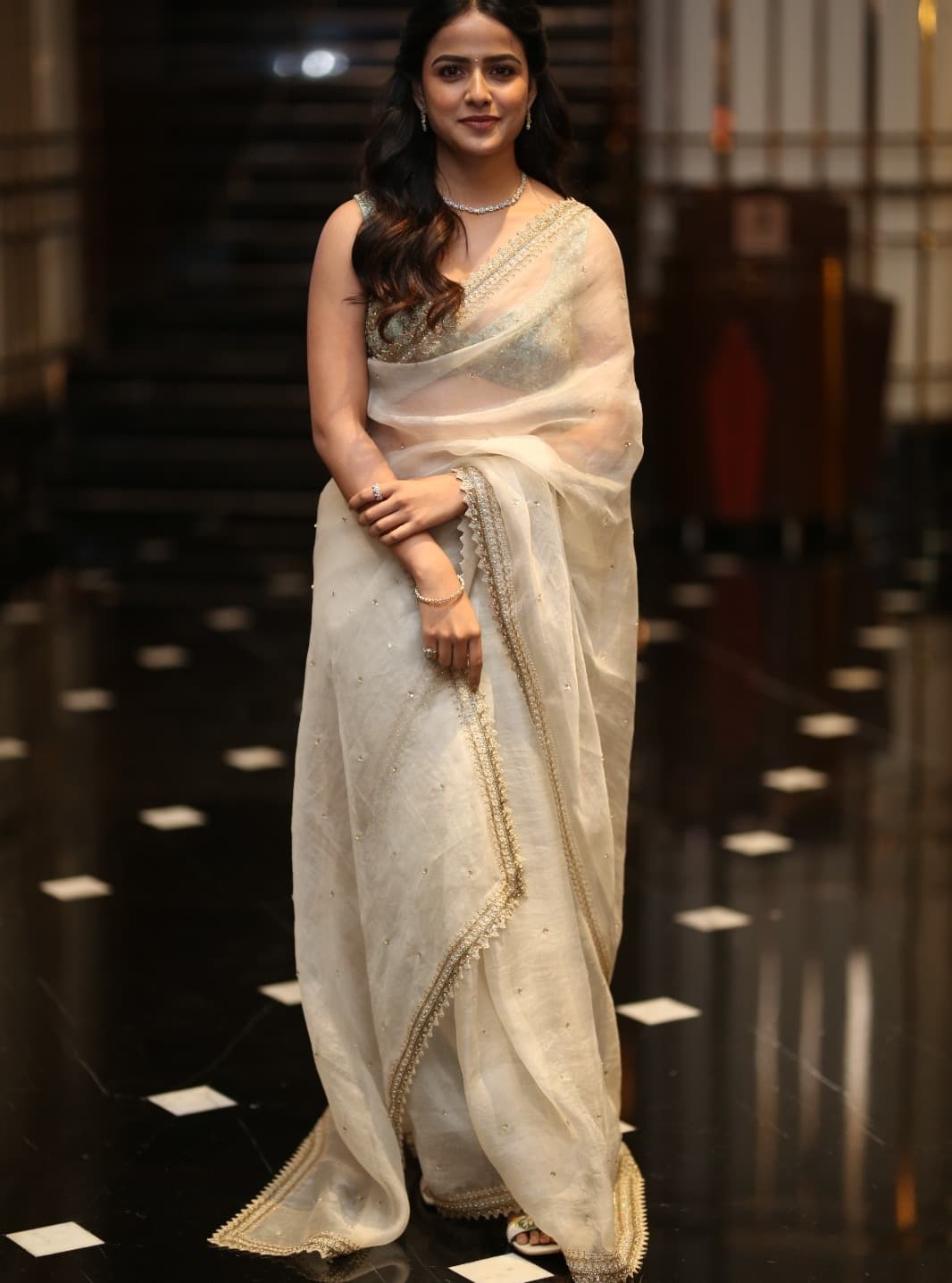 Vaishnavi Chaitanya radiates grace in timeless saree elegance!