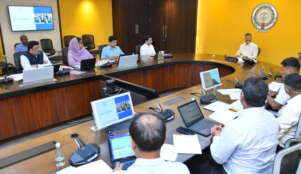 AP CM Reviews Education Sector, Calls for Transformational Reforms!
