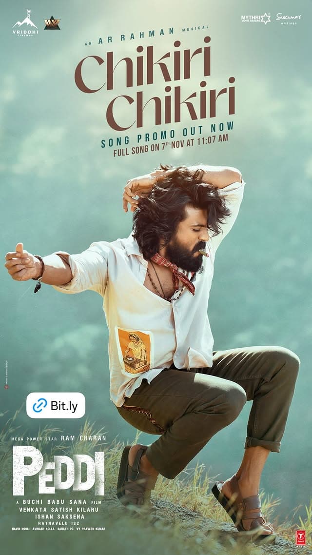 Chikiri Promo out-Can Rahman’s tunes and Charan’s moves set the screens on fire?