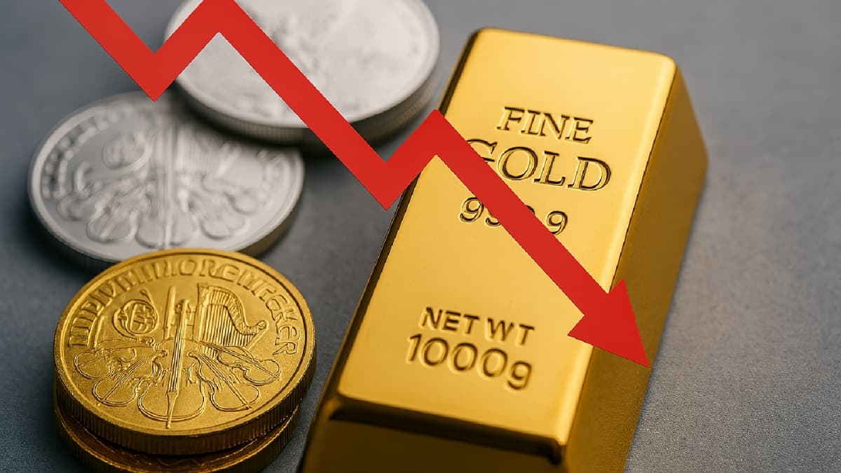 Gold Price Today: Gold prices down for the fourth straight day!