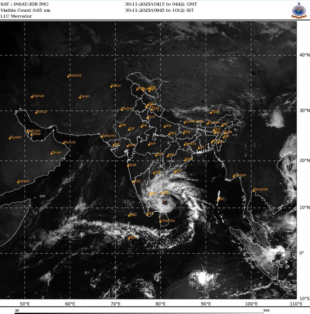 Ditva Cyclone Alert: Key Warning Issued for Andhra Pradesh