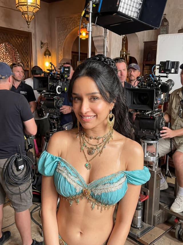 Shraddha Kapoor Jasmine Enchantment: Arabian Nights Glow
