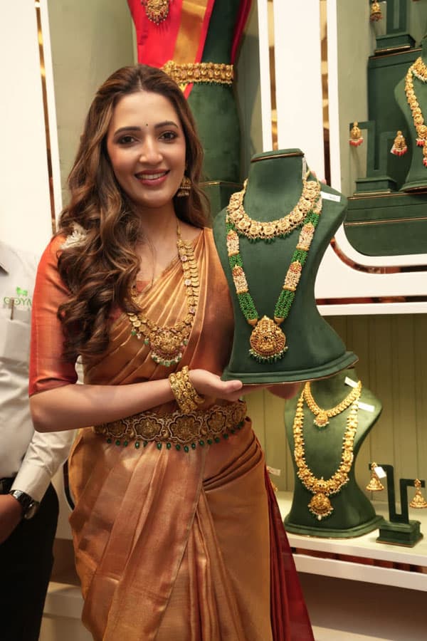 Actress Neha Shetty Launches Goyaz Silver Jewellery Showroom in Bhimavaram