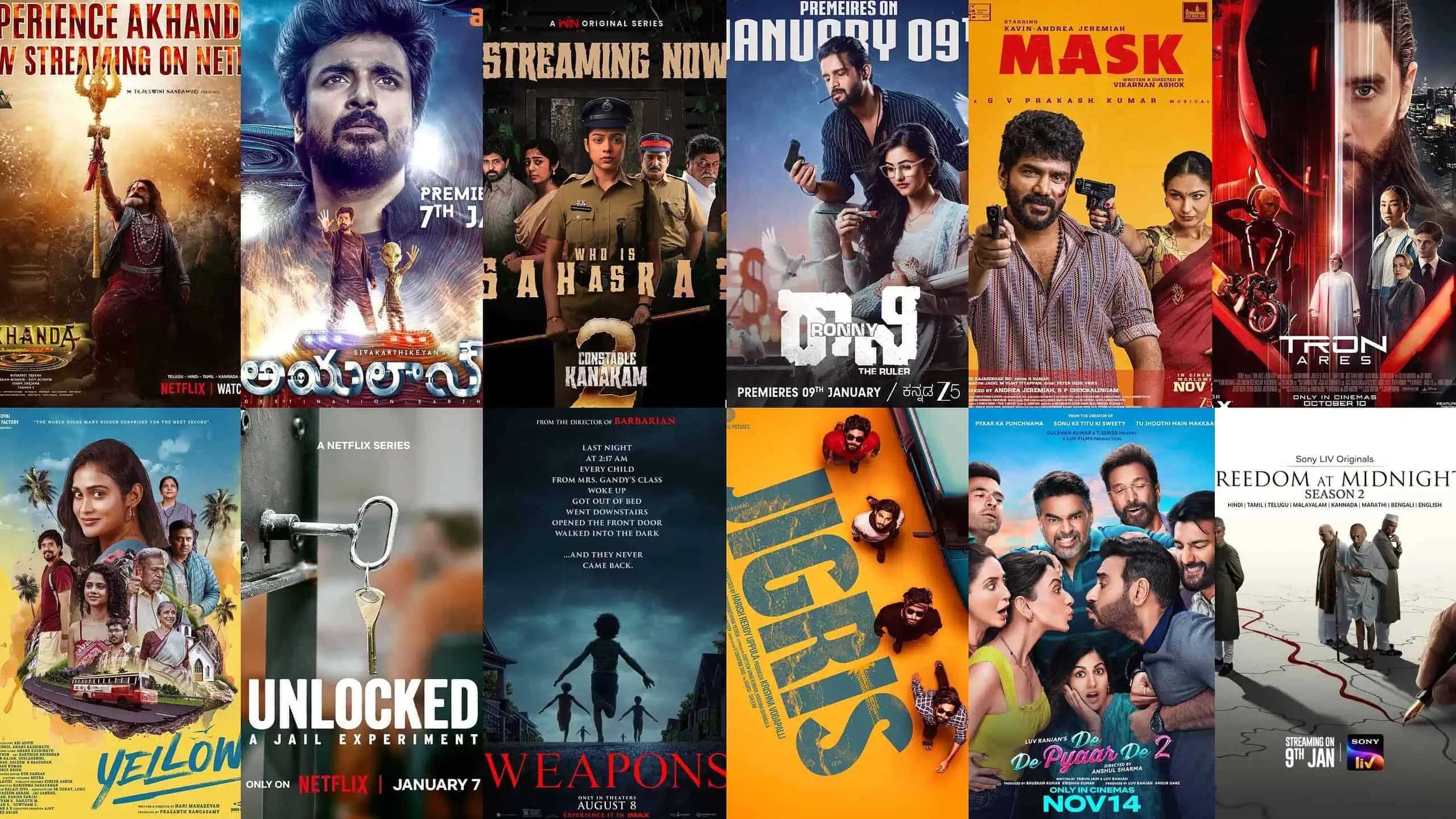 New Movies & Web Series on OTT This Week