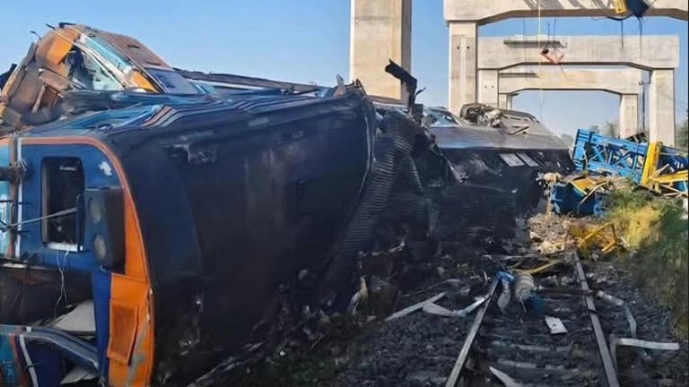 Train Accident in Thailand