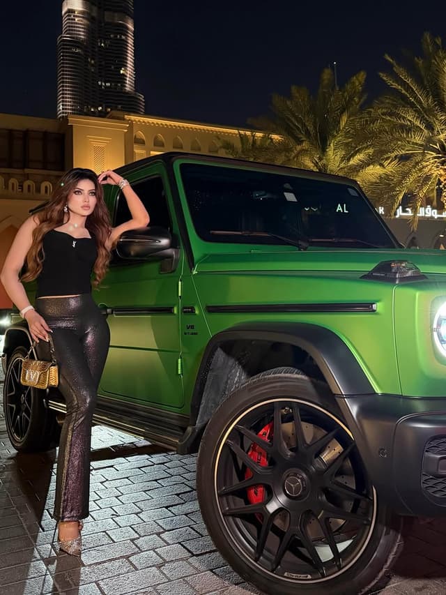 Urvashi Hot Elegance in a Black Outfit