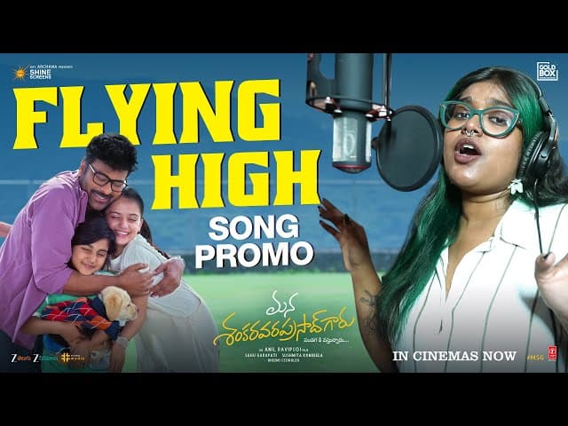 Chiru's niece sang a song in the MSVPG movie...