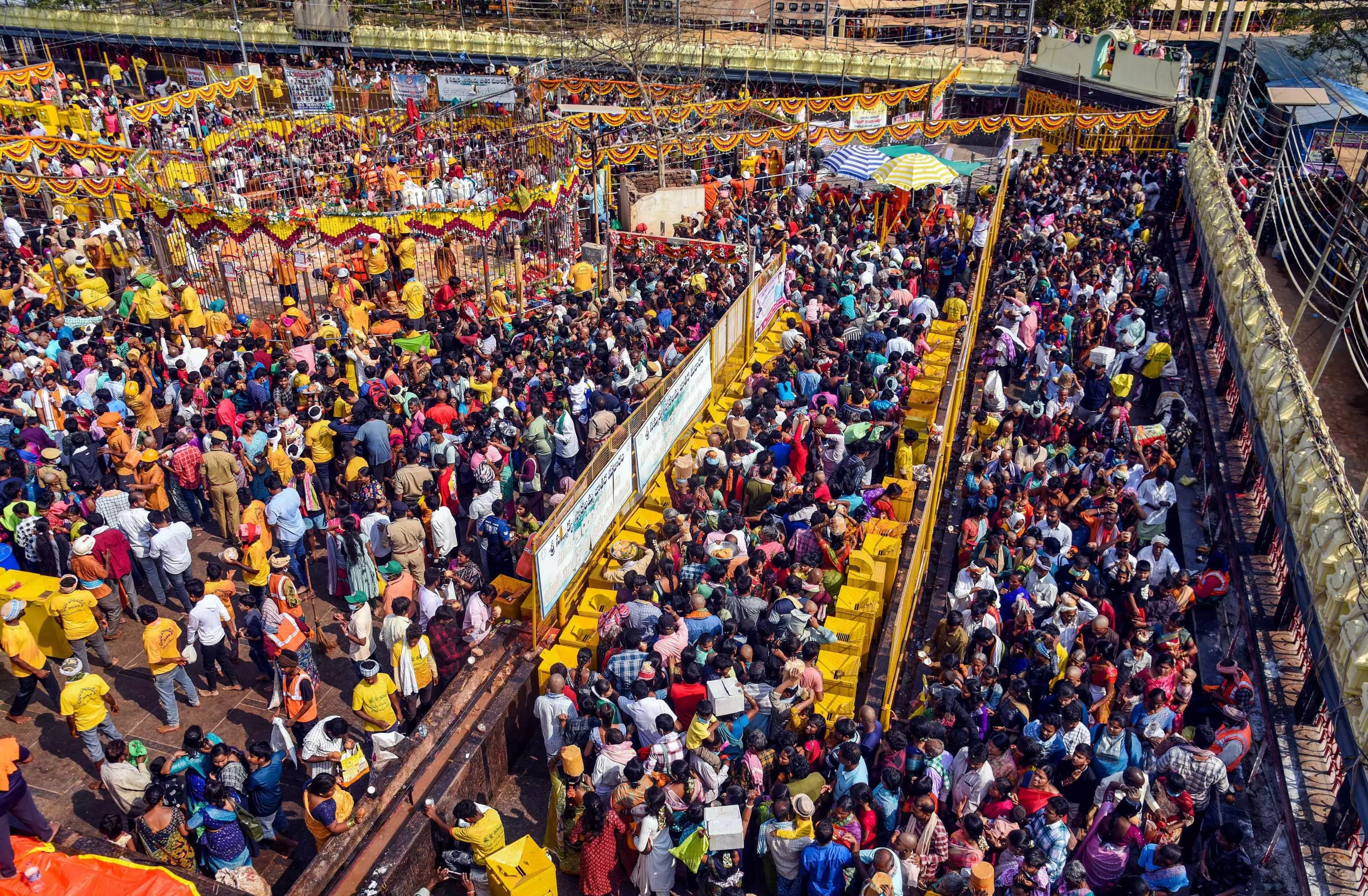 The Medaram Maha Jatara concludes today