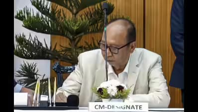 Yumnam Khemchand Singh Sworn In as Manipur Chief Minister