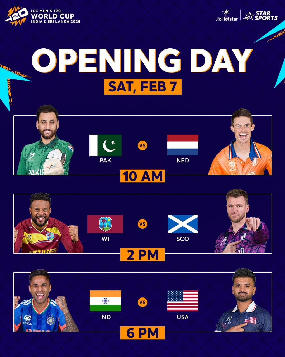 T20 World Cup Begins: India to Face USA Today