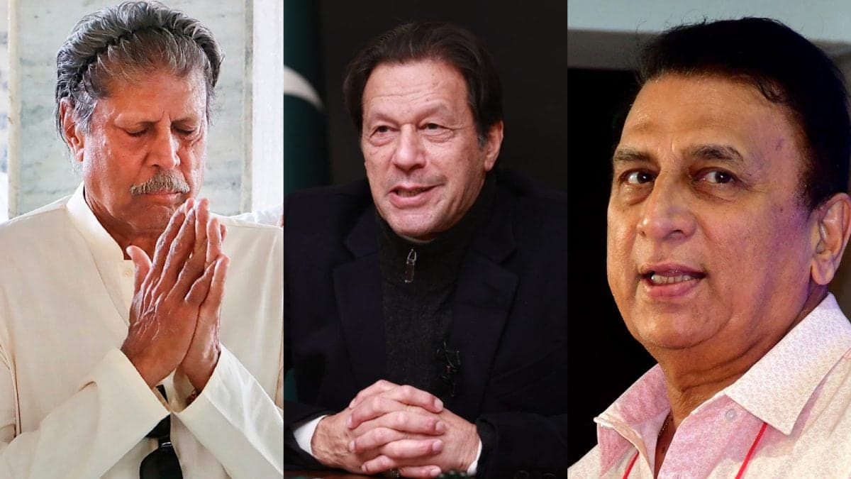 Provide Proper Medical Treatment to Imran Khan: Kapil Dev and Sunil Gavaskar Write to Pakistan Government