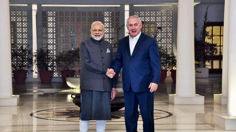 Prime Minister Modi on Two Day Visit to Israel