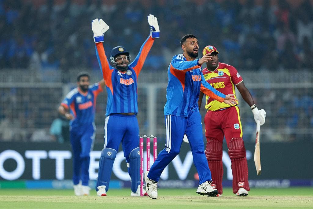 India Defeat West Indies in Crucial Super-8 Clash; Storm into Semi-Finals!