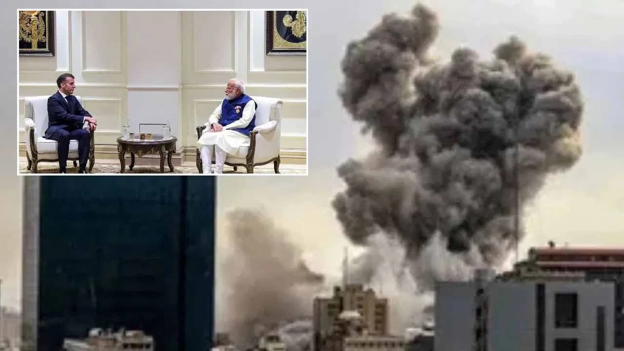 Modi–Macron Discuss West Asia Tensions