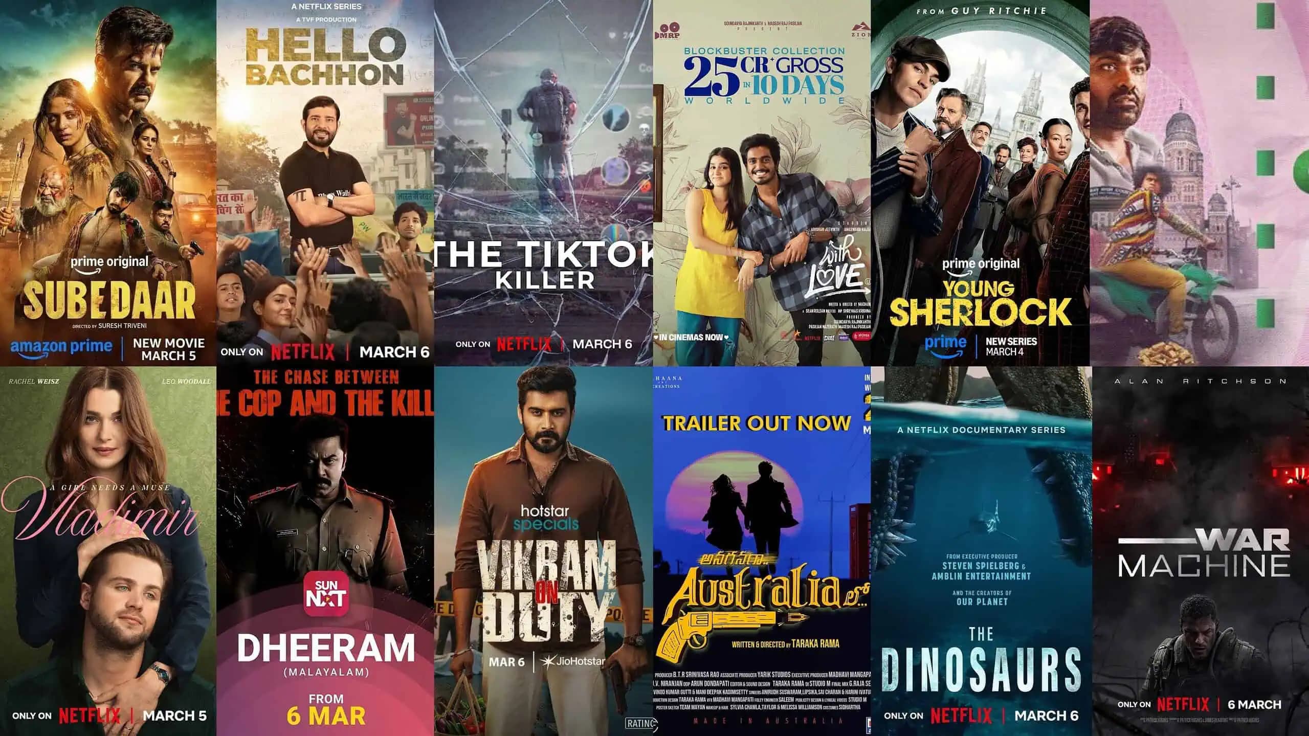 Flood of movies and web series on OTT this week