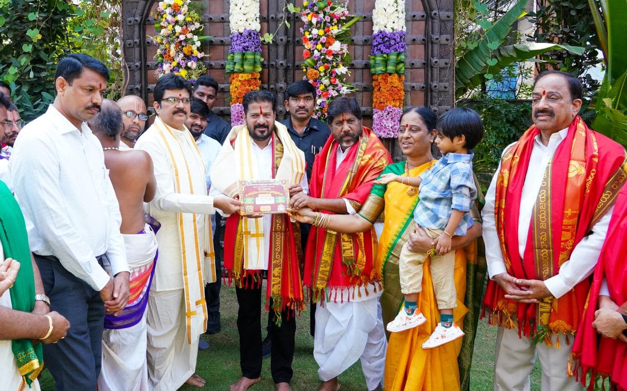 Invitation extended to the CM to attend the Sri Rama Navami celebrations