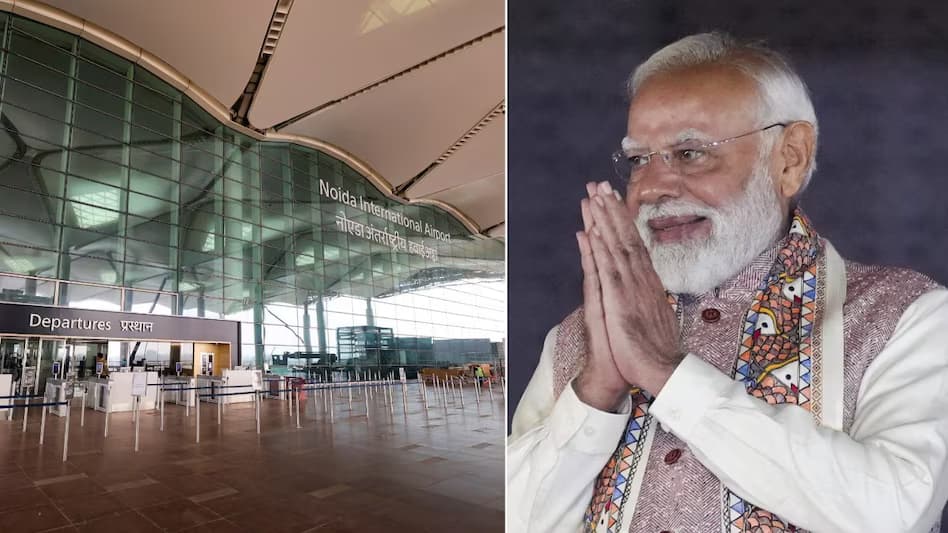 PM Modi Opens Airport in Noida, UP